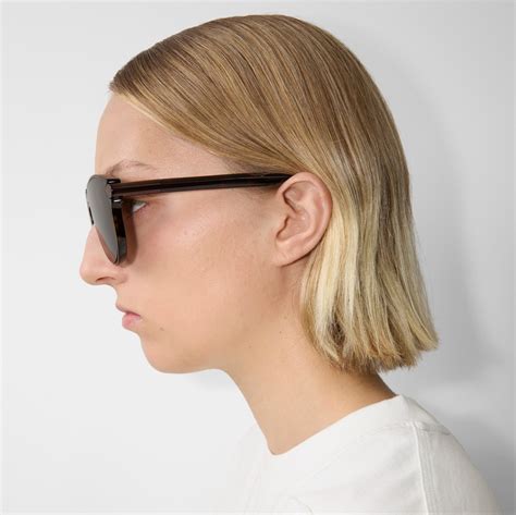 burberry shark sunnies|Tubular Sunglasses in Dark tan .